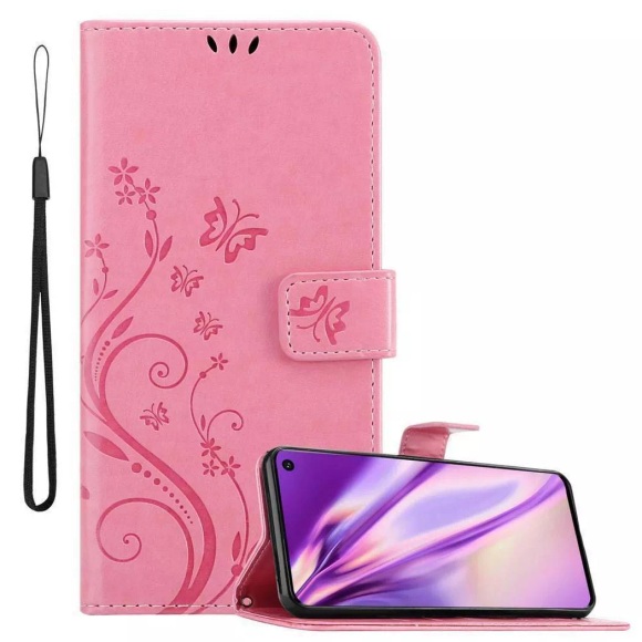 Hülle für Samsung Galaxy S10 5G Blumen Design Magnetverschluss