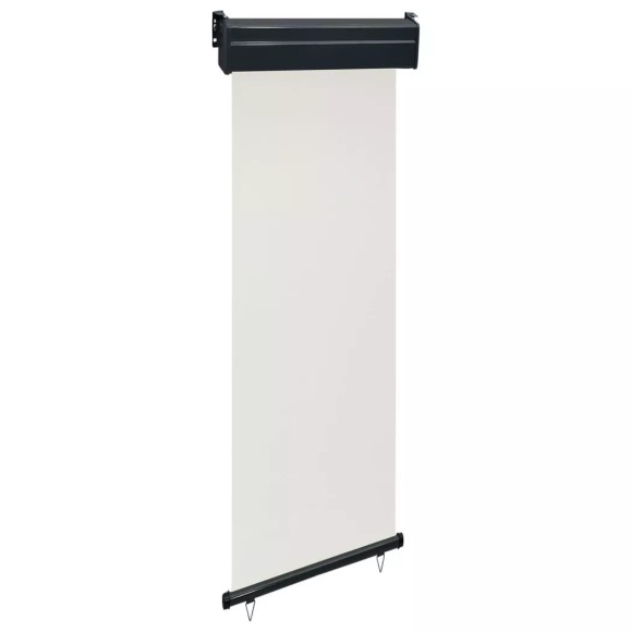 vidaXL Balkon-Seitenmarkise 60 × 250 cm Creme