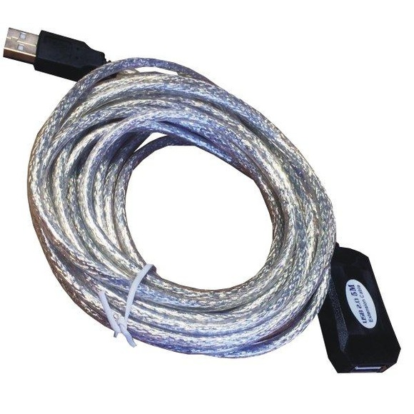 Divers USB-Kabel A-A 5m - Verlaengerung (male-female) / aktive Verstaerkung