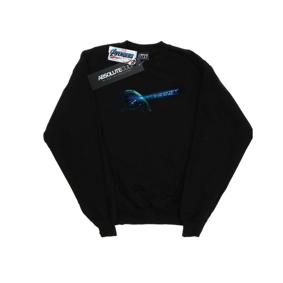 Avengers Endgame Teil Der Reise Ist Das Ende Sweatshirt Damen Schwarz L