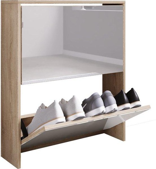 Holz Schuhschrank Schuhkommode Schuhregal Schuhständer Spiegel Stido L Holz Schuhschrank Schuhkommode Schuhregal Schuhständer Spiegel Stido L