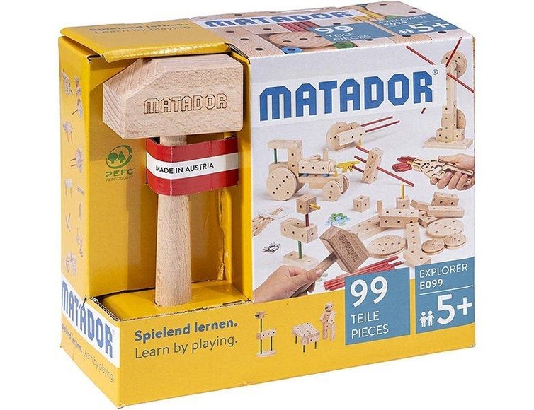 MATADOR® Explorer E099 Holz Konstruktionsbaukasten