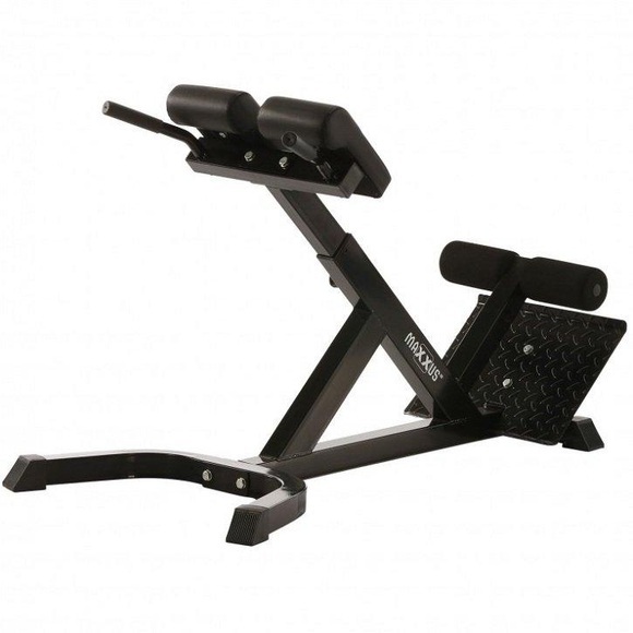 Hyperextension Rückentrainer Unisex Schwarz 130 cm