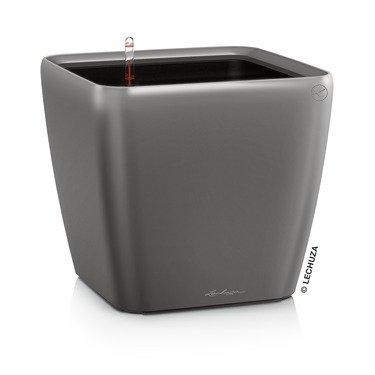 Lechuza - 3er-Set Blumenkästen mit Integriertem Bewässerungssystem Quadro Premium 43 LS - Anthrazit