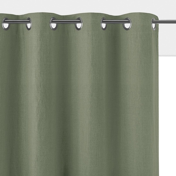 Blickdichter Vorhang Onega Unisex Grün 135x220cm