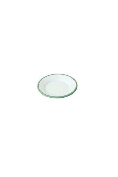 Emaille Unterteller Unisex Mint 21cm