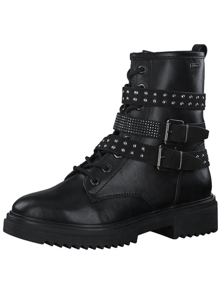 s.Oliver Bikerboots, mit glänzenden Nieten