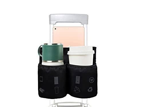 Gepäck-tassenhalter, Reise-getränkehalter Für Zwei Kaffeetassen Und Tablets, Passend Für Die Herren Multicolor ONE SIZE