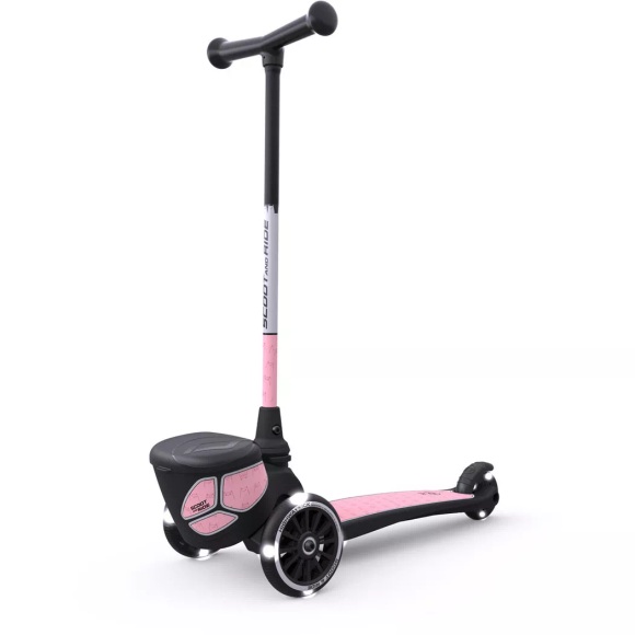 Scoot And Ride | Highwaykick 2 Lifestyle Reflective | Rose Unisex Rosa 120 mm
