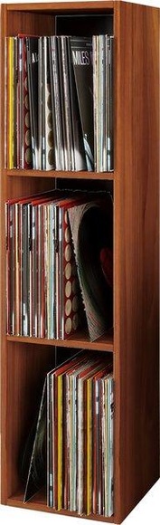 Holz Schallplatten LP Stand Regal Archivierung Ständer Aufbewahrung Platto 3fach Holz Schallplatten LP Stand Regal Archivierung Ständer Aufbewahrung Platto 3fach