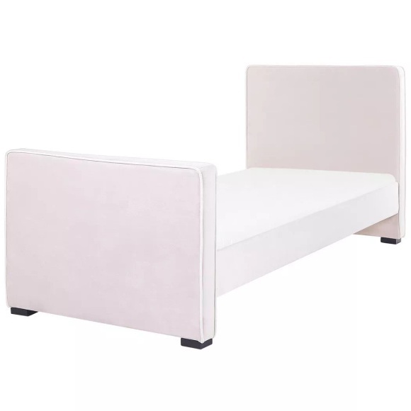 Bett mit Lattenrost aus Samtstoff Modern TEENIE Bett mit Lattenrost aus Samtstoff Modern TEENIE