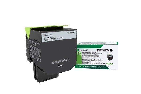 Lexmark Rückgabe Toner CS417 CS517 CX417 CX517 71B2HK0 Original Schwarz 6000 Seiten
