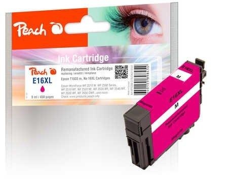 Peach Tintenpatrone magenta kompatibel zu Epson T1633, T163