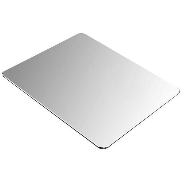 Mauspad aus Aluminium - Silber