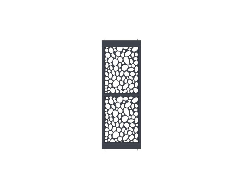 Raumteiler für Innenräume höhenverstellbar - 88 x 245 cm - Stahl - Anthrazit - TIRODI Raumteiler für Innenräume höhenverstellbar - 88 x 245 cm - Stahl - Anthrazit - TIRODI