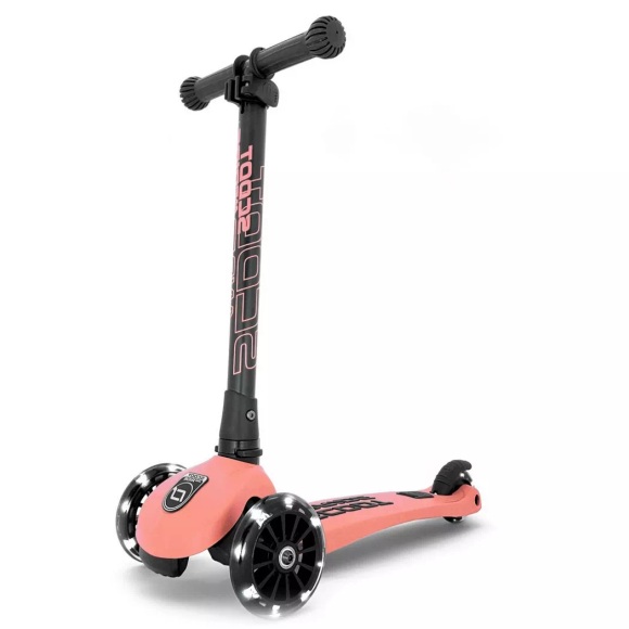 Scoot and Ride Highwaykick 3 LED Scooter rosa