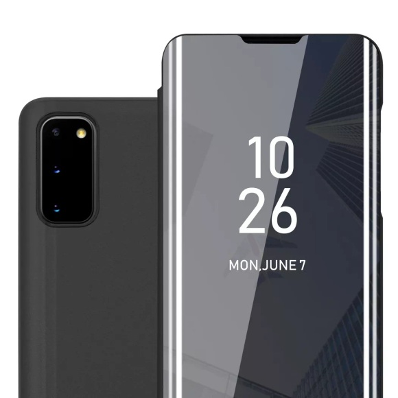 Hülle für Samsung Galaxy S20 Spiegel Standfunktion 360 Grad Schutz