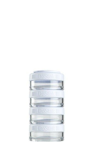 BlenderBottle GoStak 40ml 4Pak, White