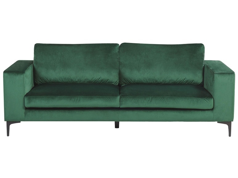 3 Sitzer Sofa aus Samtstoff Retro VADSTENA 3 Sitzer Sofa aus Samtstoff Retro VADSTENA