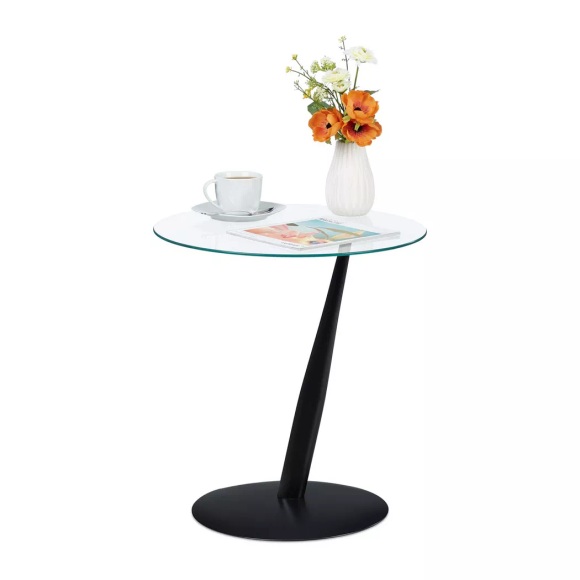 B2X - Beistelltisch ausem Glas, 61cm