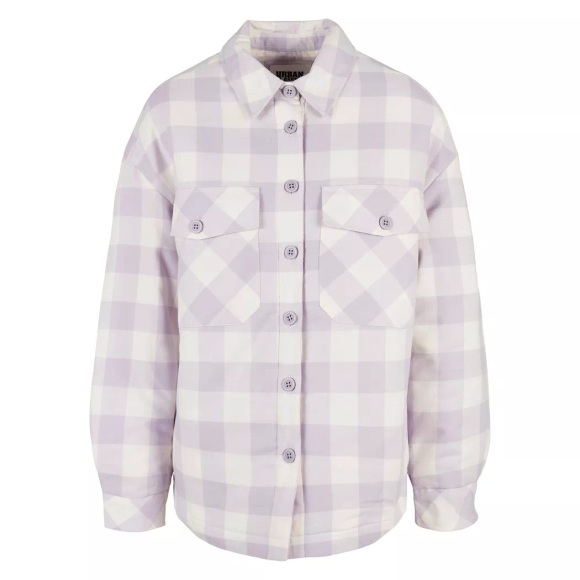 URBAN CLASSICS - flanellhemd urban claic padded, für Damen, Größe S