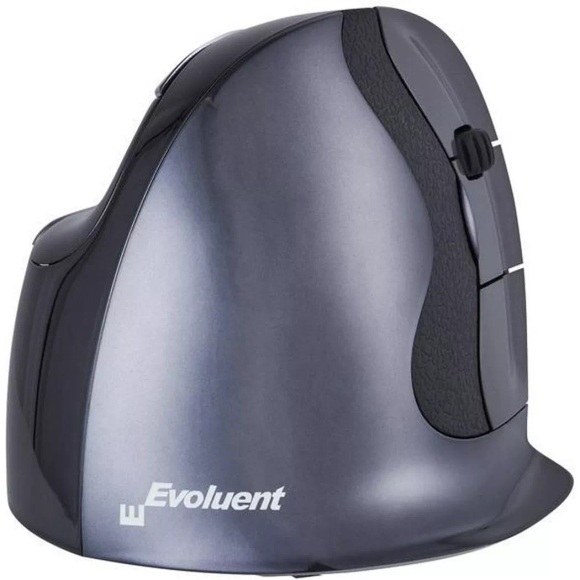 BakkerElkhuizen Evoluent D Funk-Maus Ergonomisch Anthrazit