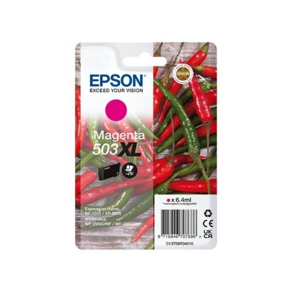 Epson 503XL - 6.4 ml - XL - Magenta - original - Blisterverpackung
