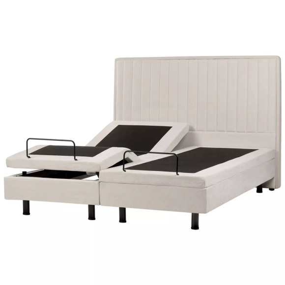 Bett mit Lattenrost aus Polyester Klassisch DUKE II Bett mit Lattenrost aus Polyester Klassisch DUKE II