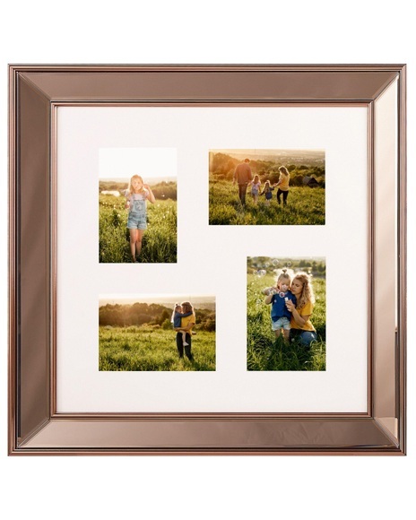 4er-Fotorahmen aus Glas Modern DABOLA 4er-Fotorahmen aus Glas Modern DABOLA