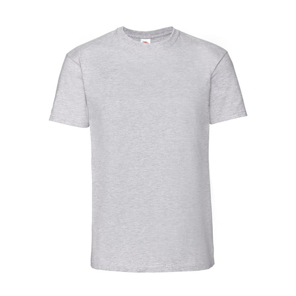 Iconic 195 Tshirt Aus Hochwertiger, Ringgesponnener Herren Grau XXL