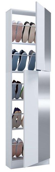 Holz Schuhschrank Schuhkommode Schuhregal Schuhständer Fulisa XL Spiegel Holz Schuhschrank Schuhkommode Schuhregal Schuhständer Fulisa XL Spiegel