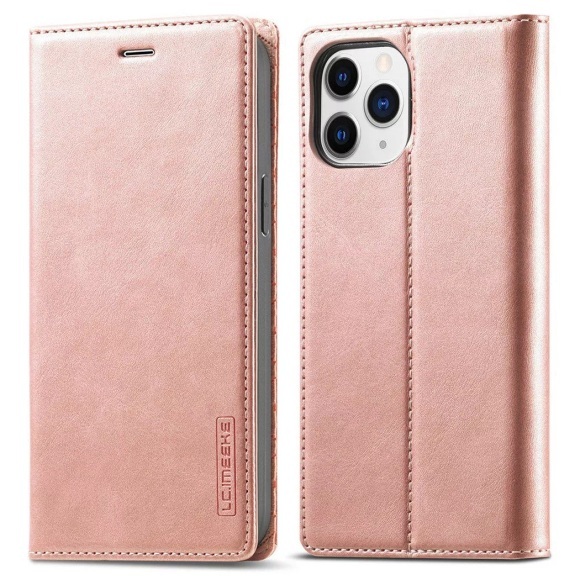 iPhone 13 Pro - Stand Flip Case Hülle rosa
