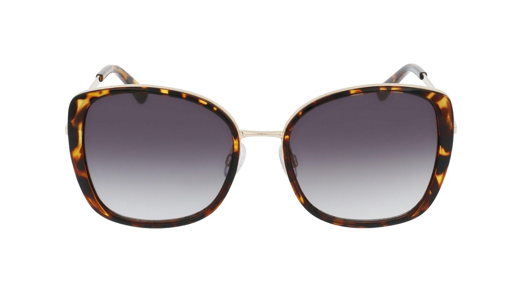 Sonnenbrille Mit Etui Damen Erdbraun ONE SIZE