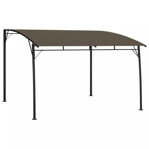 vidaXL Garten-Sonnenschutz 3x3x2,55 m Taupe