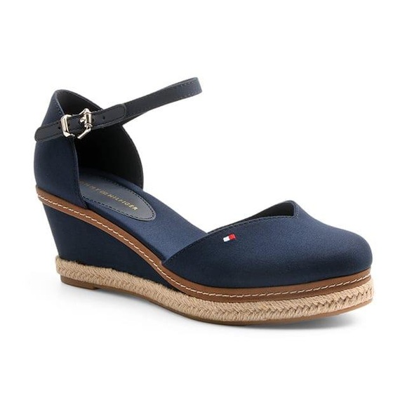 Tommy Hilfiger BASIC CLOSED TOE MID WEDGE-36 36