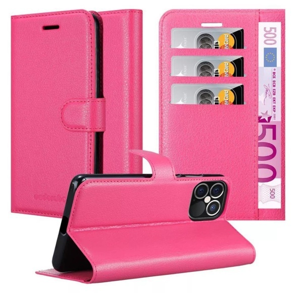 Hülle für Apple iPhone 12 PRO MAX Standfunktion, Kartenfach