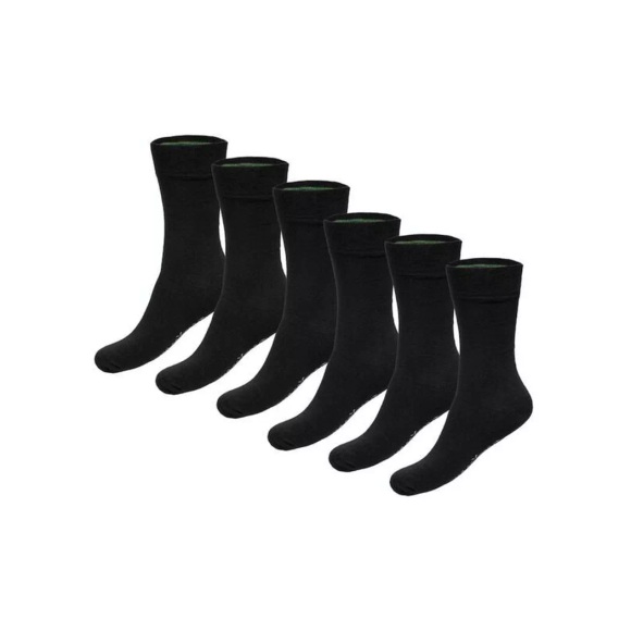 Bamboo basics - Bambus Socken, für Damen, Schwarz, Größe 41/46