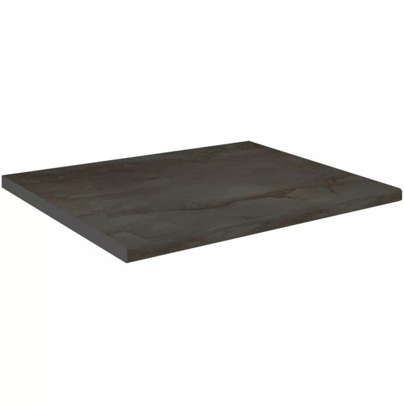 Arbeitsplatte Küchenarbeitsplatte Küchenmöbel Arbeitsplatte Küche Esilo Unisex Anthrazit 80cm