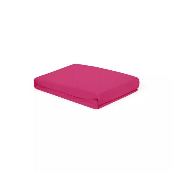 Living Home - Boxspring Feinjersey Fixleintuch Boxspring, 200 x 200 cm, Dunkelrosa