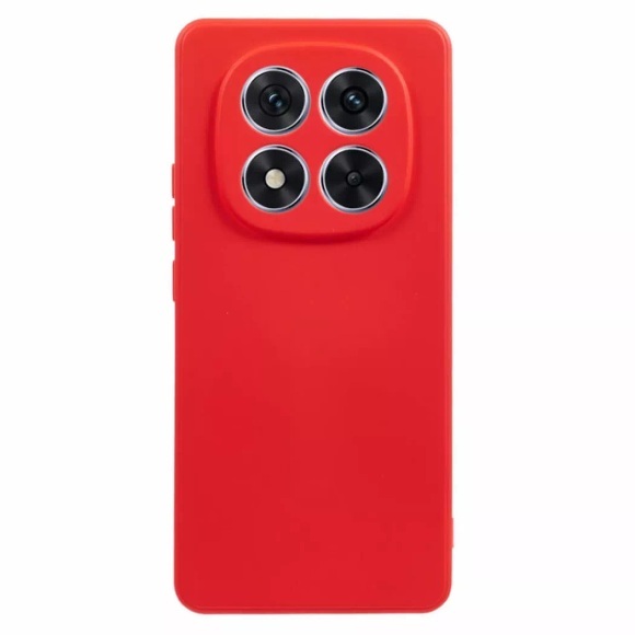 Cover-Discount - Xiaomi Redmi Note 14 Pro 5G / Poco X7 Silikon Gummi Hülle, Rot