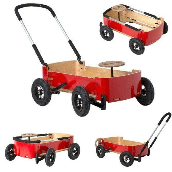 Ziehwagen Und Seifenkiste Unisex Rot ONE SIZE