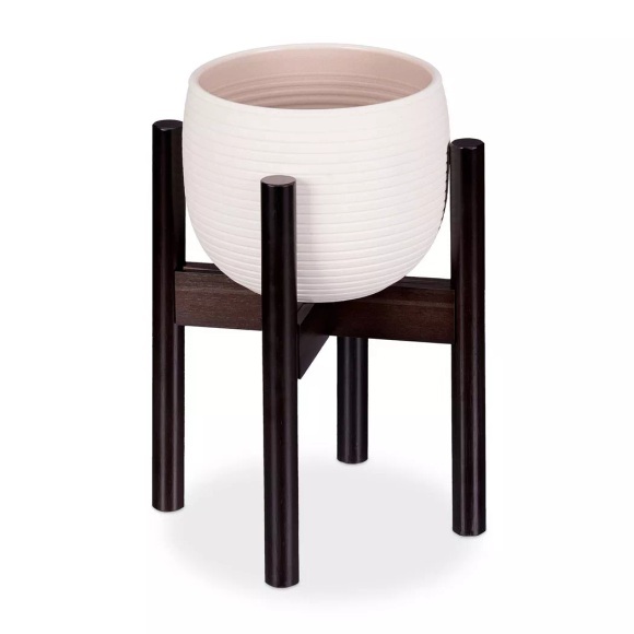 Northix - Pflanzenständer aus Bambus, 42cm