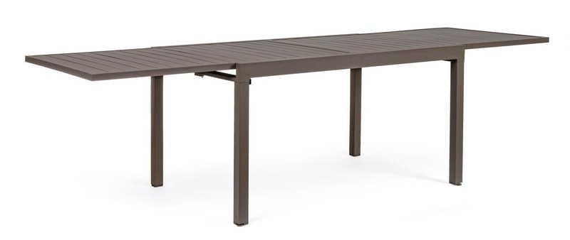 Garten Ausziehtisch Pelagius 135-270x90 coffee