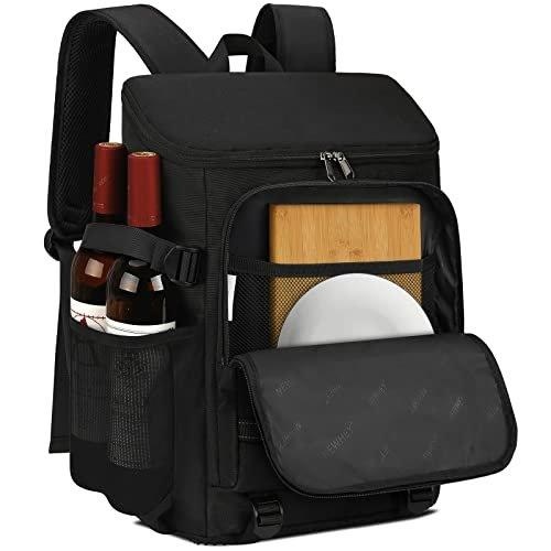 Wasserdichten Isoliert Kühltasche Groß Picknickrucksäcke Leicht Lunch Tasche Rucksäcke Cooler Bag Für Camping Bbq Wandern Picknick Damen Multicolor ONE SIZE