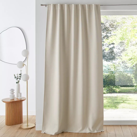 Blickdichter Vorhang Exurie Unisex Weiss 140x350CM