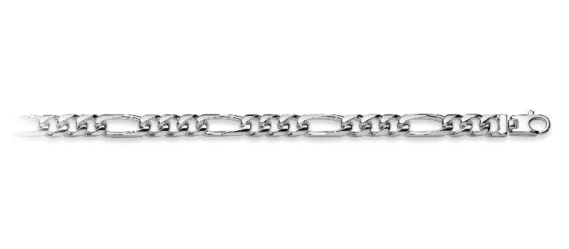 Armband Figaro Silber 925, 5.8mm, 21cm Unisex Silber 21cm