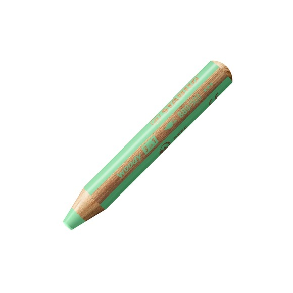 Stabilo Farbstifte Woody 3 in 1, pastell grün, 880/503