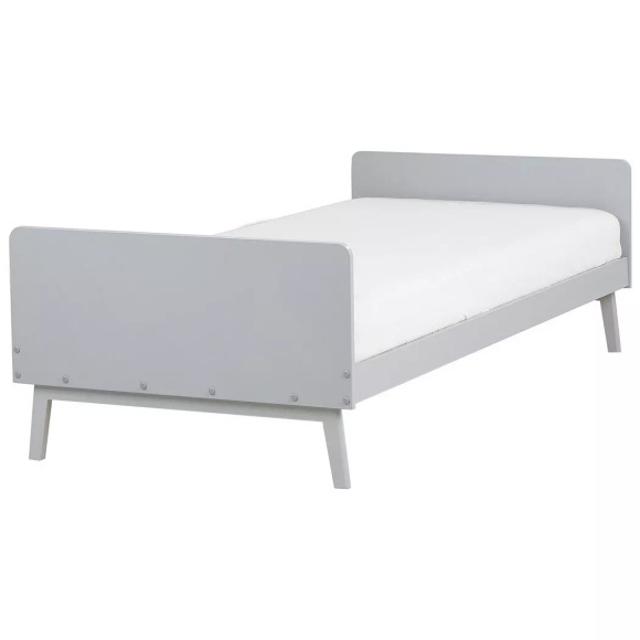 Bett mit Lattenrost aus Kiefernholz Skandinavisch BONNAC Bett mit Lattenrost aus Kiefernholz Skandinavisch BONNAC