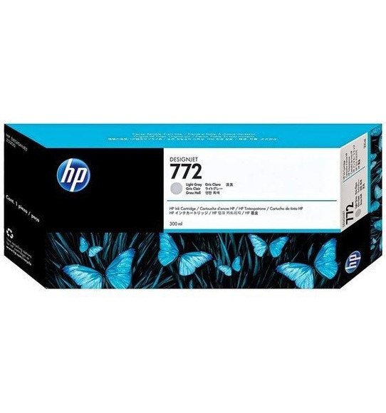 HP 772 Hellgrau DesignJet Druckerpatrone, 300 ml