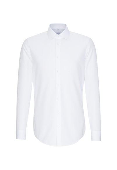 Seidensticker Hemd Slim Fit Kent ELA bügelfrei white